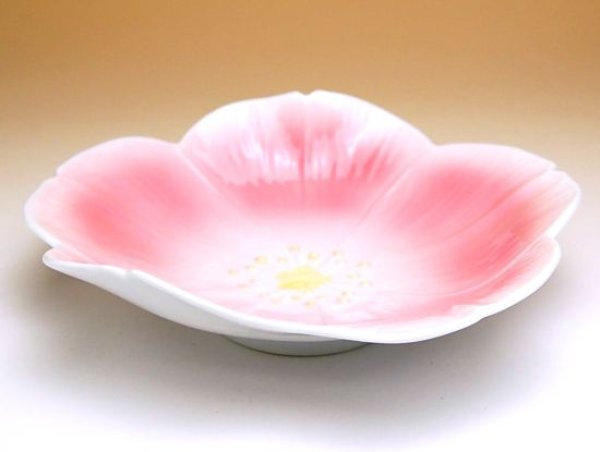 Photo2: Medium Plate (20cm) Yume Sakura (2)