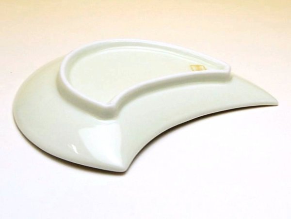 Photo5: Small Plate (five pieces of sets) Ume hanabira plum (White) (5)