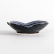 Photo2: Gourd-Shaped Small Plate Nishiki Ginsai Silver (9 cm/3.5 in) (2)