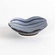 Photo3: Gourd-Shaped Small Plate Nishiki Ginsai Silver (9 cm/3.5 in) (3)