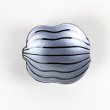 Photo5: Gourd-Shaped Small Plate Nishiki Ginsai Silver (9 cm/3.5 in) (5)