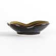 Photo2: Gourd-Shaped Small Plate Nishiki Kinsai Gold (9 cm/3.5 in) (2)