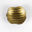 Photo5: Gourd-Shaped Small Plate Nishiki Kinsai Gold (9 cm/3.5 in) (5)