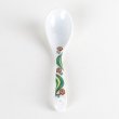 Photo4: Porcelain Dessert Spoon Ryusui Green (4)