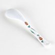 Photo5: Porcelain Dessert Spoon Ryusui Green (5)