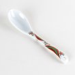 Photo1: Porcelain Dessert Spoon Ryusui Red (1)