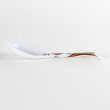 Photo3: Porcelain Dessert Spoon Ryusui Red (3)