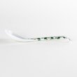 Photo3: Porcelain Dessert Spoon Nishiki-Hanakarakusa Green (3)