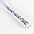 Photo2: Porcelain Dessert Spoon Nishiki-Hanakarakusa Purple (2)