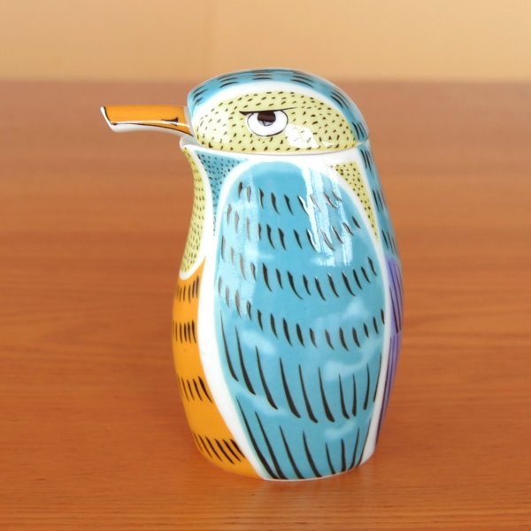 Photo3: Soy Sauce Dispenser Kawasemi Kingfisher Large (3)