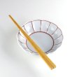 Photo6: Medium Bowl Akae fuchidori sen (12.8cm/5in) (6)