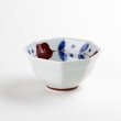 Photo1: Small Bowl Akabana tsunagi (9.7cm/3.8in) (1)