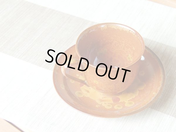 Photo3: Coffee Cup and Saucer Kinka-mon (3)