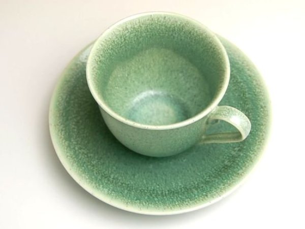 Photo3: Coffee Cup and Saucer Houghoku (3)