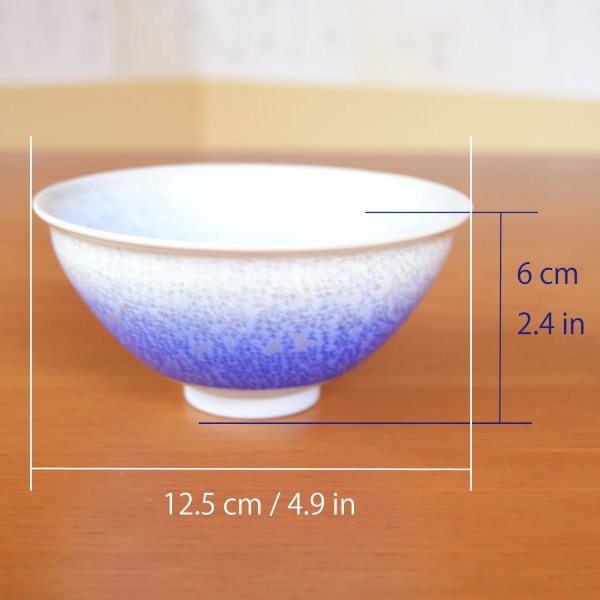 Photo5: Tea Bowl Aizome suiteki | Kusuo Baba's work in Shinemon Kiln (5)