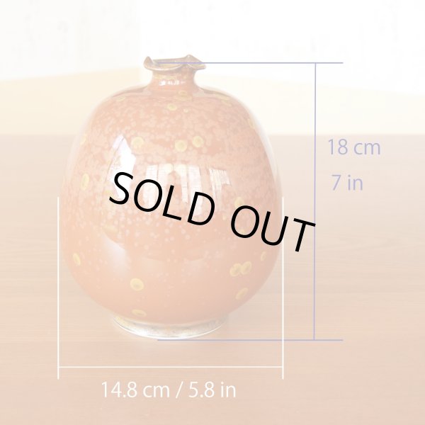 Photo6: Vase Kinka-mon | Shinemon Kiln work (6)