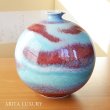 Photo1: Akebono Kinyo Vase by Kusuo Baba, Second-Generation Shinemon, Shinemon Kiln (1)