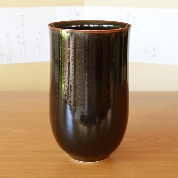 Photo2: Yume no Gensoka Vase by Kusuo Baba, Second-Generation Shinemon, Shinemon Kiln (2)
