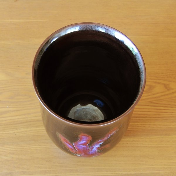 Photo3: Yume no Gensoka Vase by Kusuo Baba, Second-Generation Shinemon, Shinemon Kiln (3)