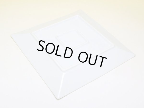 Photo3: Extra Large Plate (22.5cm) Shiro platinum hake (3)