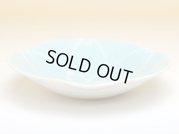 Photo2: Medium Plate (14.5cm) Mizuiro yusai (2)