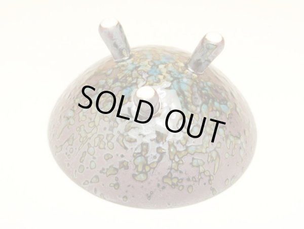 Photo3: Small Bowl (10.2cm) Nanban ruri (3)