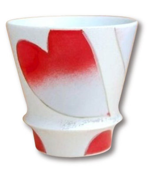 [Made in Japan] Heart (Red) cup