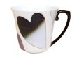 [Made in Japan] Heart (Black) mug