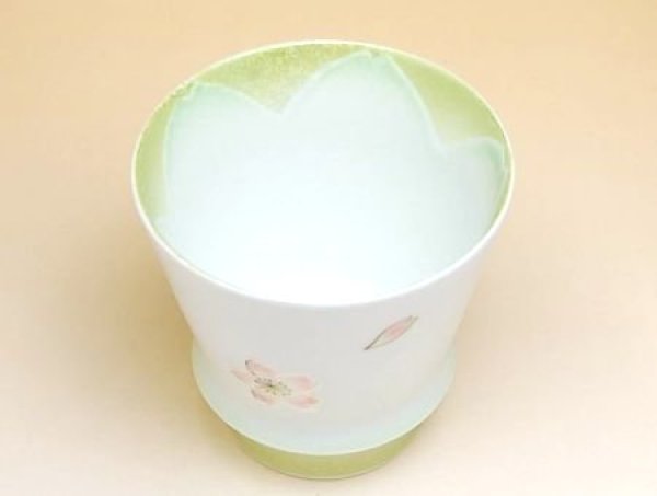 Photo3: Cup Mai Sakura (Green) (3)
