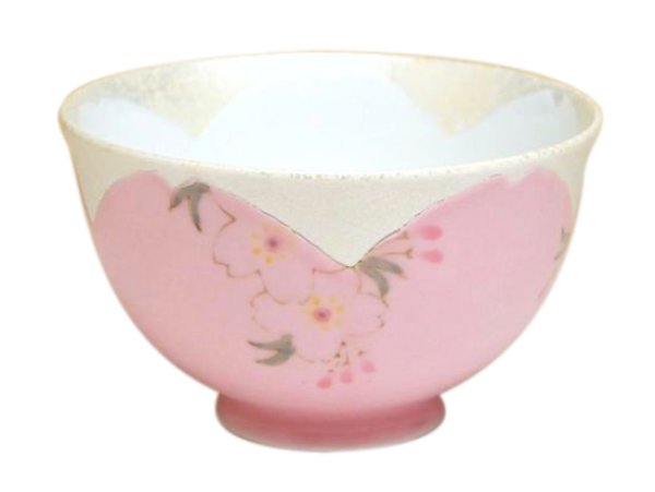 [Made in Japan] Hanano mai Sakura (Pink) rice bowl