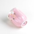 Photo3: Yunomi Tea Cup for Green Tea Hana no mai (Pink) (3)