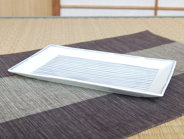 Photo2: Large Plate (23cm) Senmoyou (2)