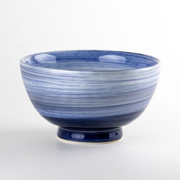 Photo1: Rice Bowl Tenmei (Silver) (1)