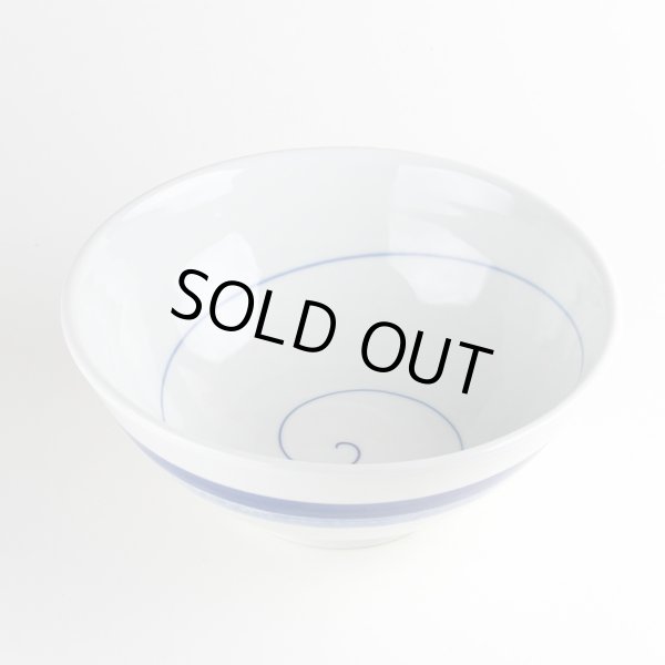 Photo2: Donburi Bowl for Noodles Aomizu (20.8cm/8.2in) (2)