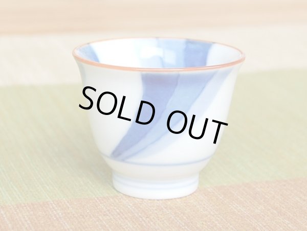 Photo4: Sake set 1 pc Tokkuri bottle and 2 pcs Cups Ryusui (4)