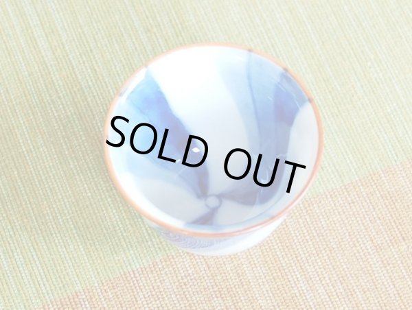 Photo5: Sake set 1 pc Tokkuri bottle and 2 pcs Cups Ryusui (5)