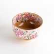 Photo4: Matcha Bowl Cherry Blossom Pattern Nishiki-Sakura with Wooden Box (4)