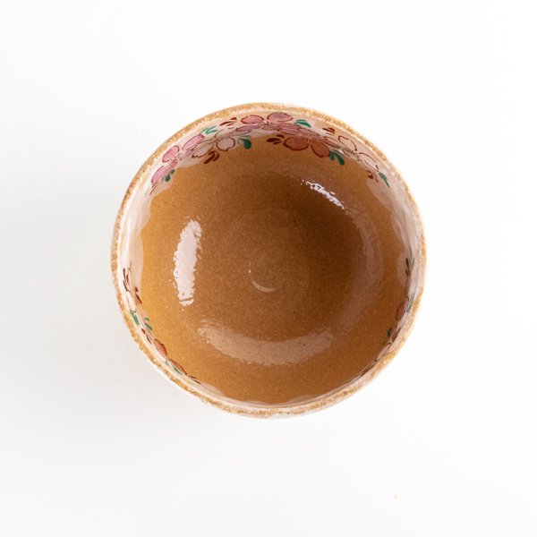 Photo6: Matcha Bowl Cherry Blossom Pattern Nishiki-Sakura with Wooden Box (6)