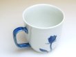 Photo2: Mug Bara Rose (Blue) (2)