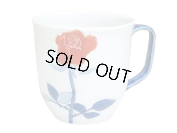 [Made in Japan] Bara rose (Red) mug