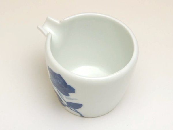 Photo3: Lipped Bowl Bara Rose (Large) (3)