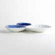 Photo3: Large Divided Plate Kikurenka (20.3 cm/8.0 in) (3)