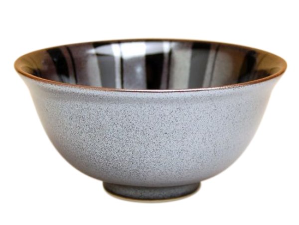 [Made in Japan] Tenmoku tokusa rice bowl