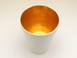 Photo2: Tall Cup Katsurauchi (Gold) (2)