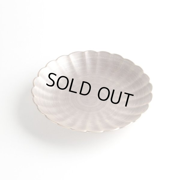 Photo1: Medium Plate Kin geshou Gold (14cm/5.5in) (1)