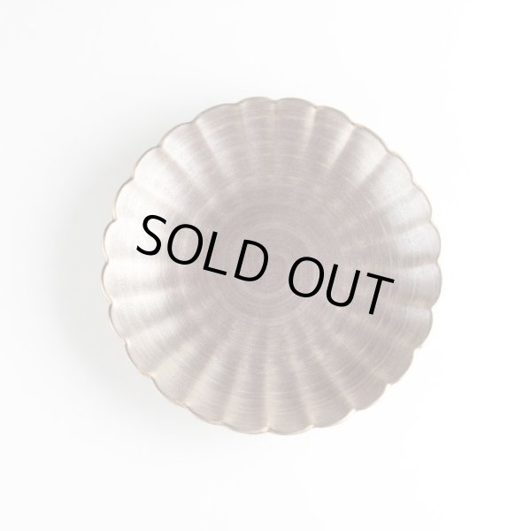 Photo2: Medium Plate Kin geshou Gold (14cm/5.5in) (2)