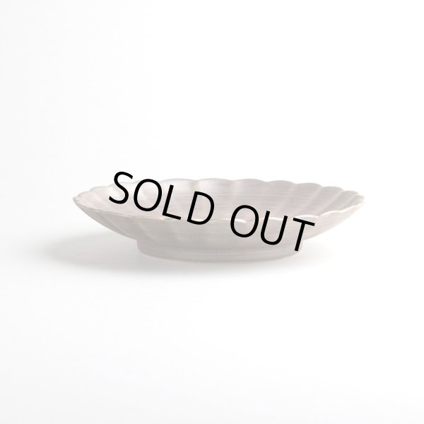 Photo4: Medium Plate Kin geshou Gold (14cm/5.5in) (4)