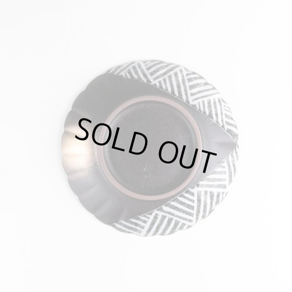 Photo3: Medium Plate Kinsai jimon (14cm/5.5in) (3)