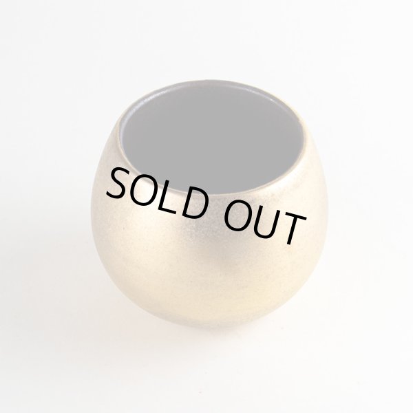 Photo2: Cup Kinsai shizuku Gold (2)