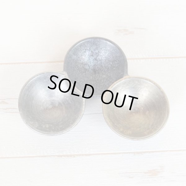 Photo2: Small Plate Kuro kingin  (13.4cm/5.2in) (2)